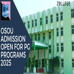 OSOU Admission Open For PG Programs 2025